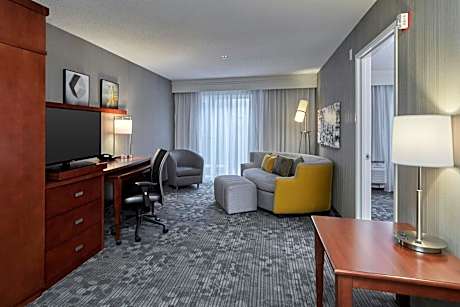One-Bedroom King Suite with Sofa Bed, Roll-In Shower and Transfer Shower - Mobility Access/Hearing Accessible