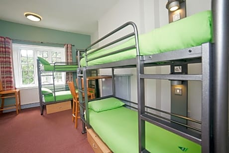 Bunk Bed in Male Dormitory Room with Shared Bathroom
