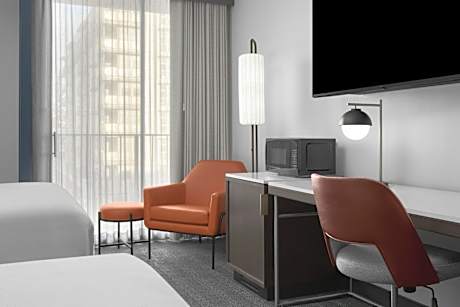 Larger Queen Room with Two Queen Beds, Roll In Shower - Mobility Accessible