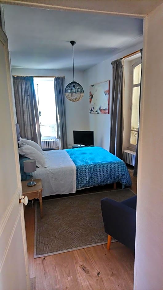 Centre ville, chambre indépendante 20m2 et sa salle de bain privée