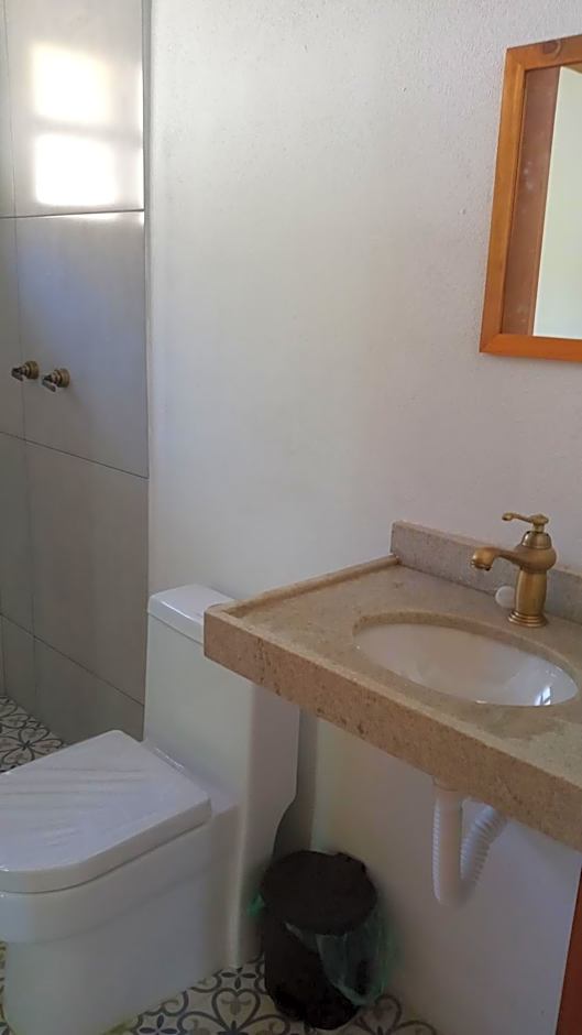 Ecocasa azul - Chalé na mata