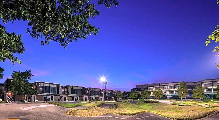 The VELO'S hotel and BMX pump track