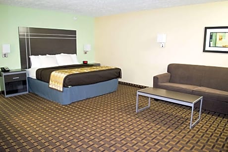 1 King Bed, Non-Smoking, High Speed Internet Access, Sofabed, Refrigerator, Continental Breakfast