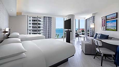Junior Suite with Two Queen Beds and Balcony