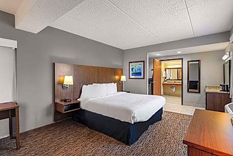 Suite with 1 King Bed with Balcony and Shower - Disabled Access, No Smoking
