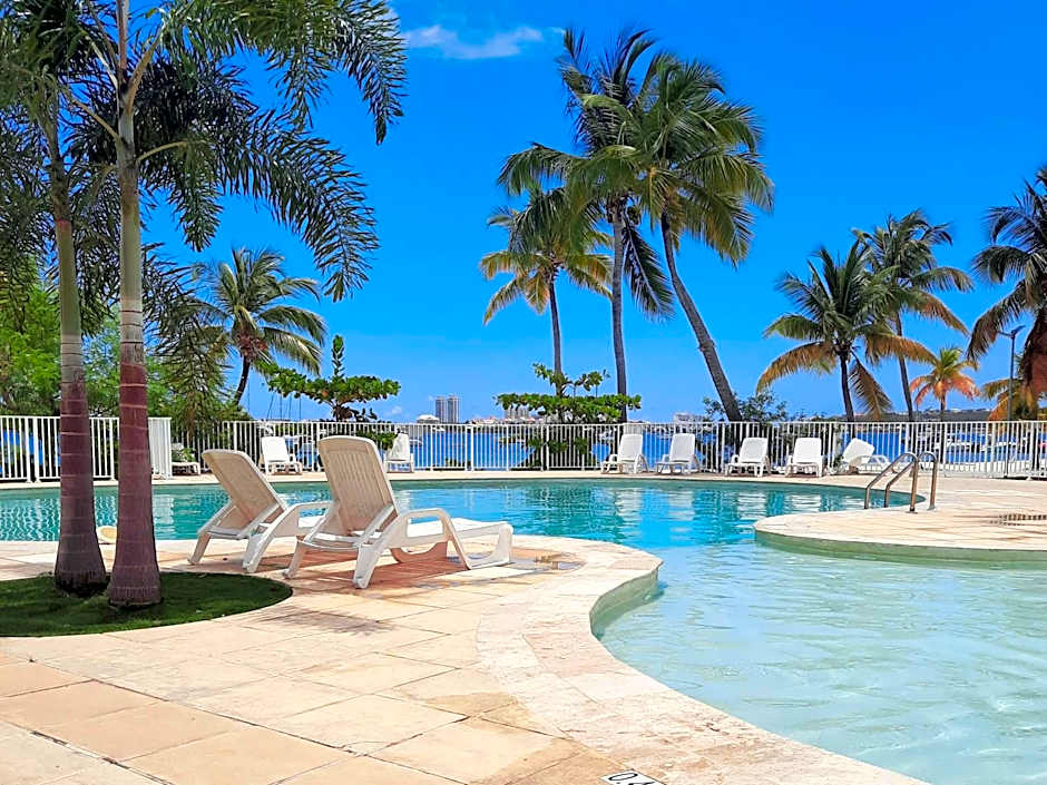 appartement au bord de l'eau sxm