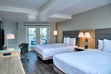 Queen Room with Two Queen Beds and Balcony - Non-Smoking