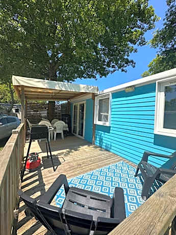 Location mobile-home confort face au lac