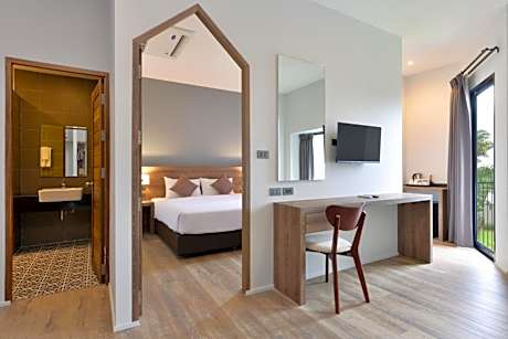 Family Room with Balcony