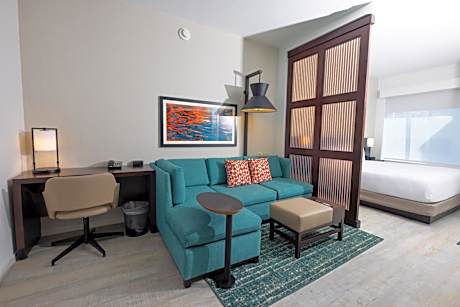 King Room with Sofa Bed and Roll-In Shower - Disability Access