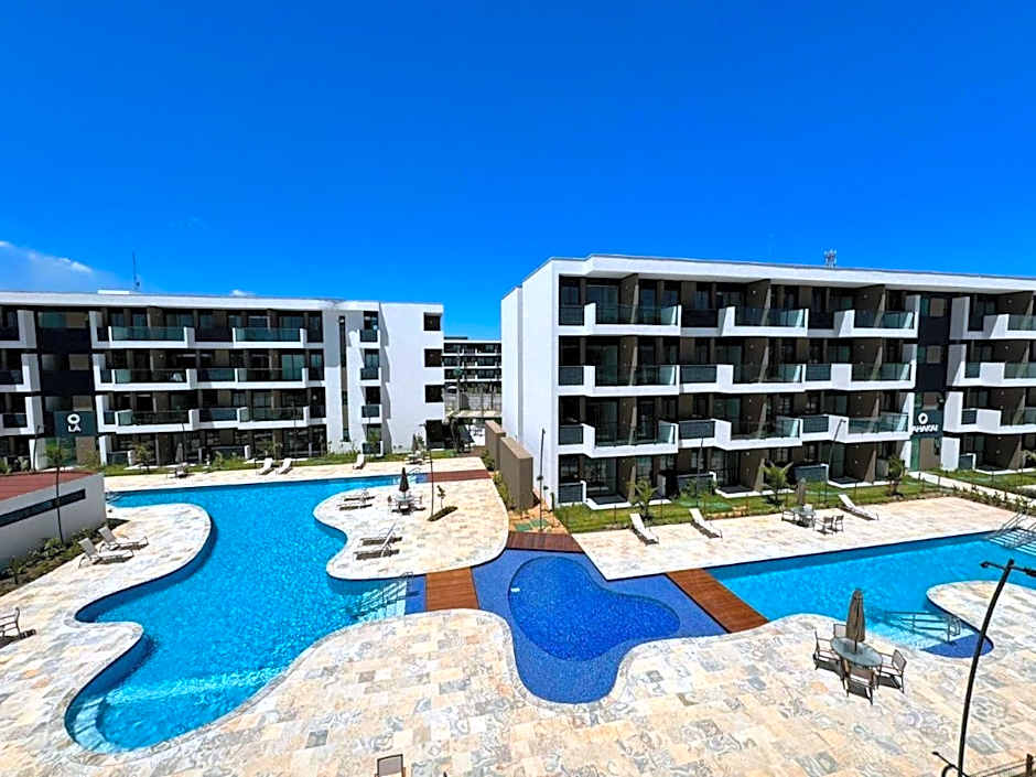 Studio em Porto de Galinhas - vista p Piscina