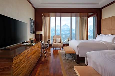 Deluxe Room, Guest Room, Two Double, Mountain View