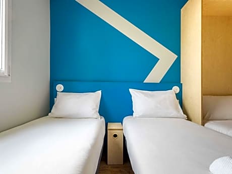 Triple Room with Two Single Beds and One Bunk Bed