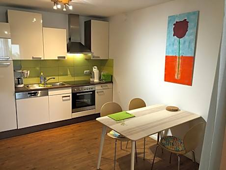 Für aktive Reisende mein Aparthotel Ochsenfurt mit Terrasse, ideal for long stay, relocation