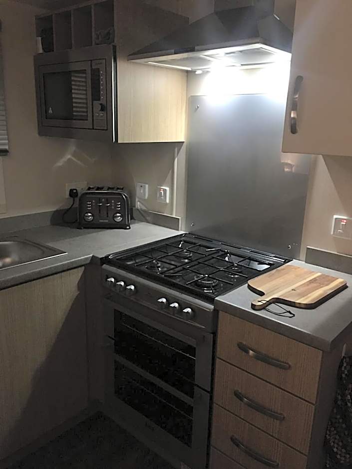 Luxury static caravan, 6 berth, Marine Holiday Park, Rhyl, Wales