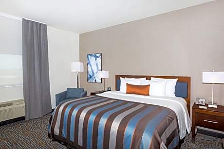 1 King Bed Mobility Accessible Room Non-Smoking