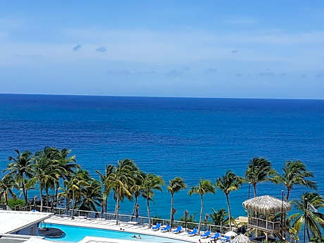 Jolie studio vue mer