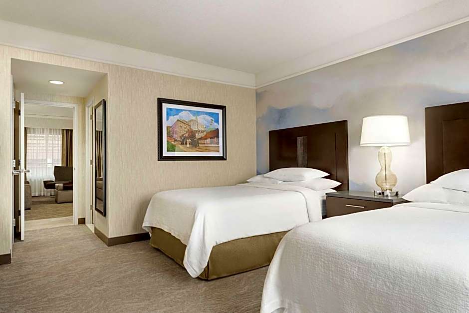Photo 1 of 7 of Premium 2 Double Beds Suite, Hearing Accessible