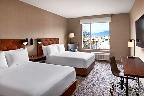 Queen Room with Two Queen Beds and City View