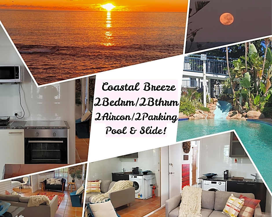 Coastal Breeze2BR2BA2Parking2ACPoolSlide