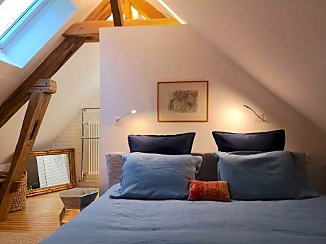 Double-Moderne-SDB privée avec baignoire-Maison d'invités