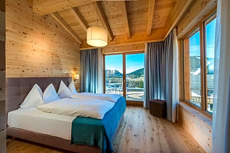Penthouse with sauna and open fire place
