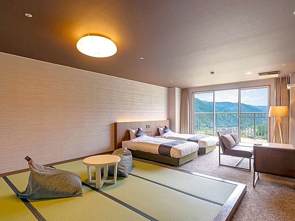 Photo 1 of 5 of Top Floor Superior Japanese-Western-Style Room with 8 Tatami, Shared Bathroom, Non-Smoking
