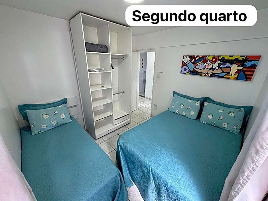 Vista única à BEIRA-MAR na praia de pajuçara - dois quartos- Apto 302