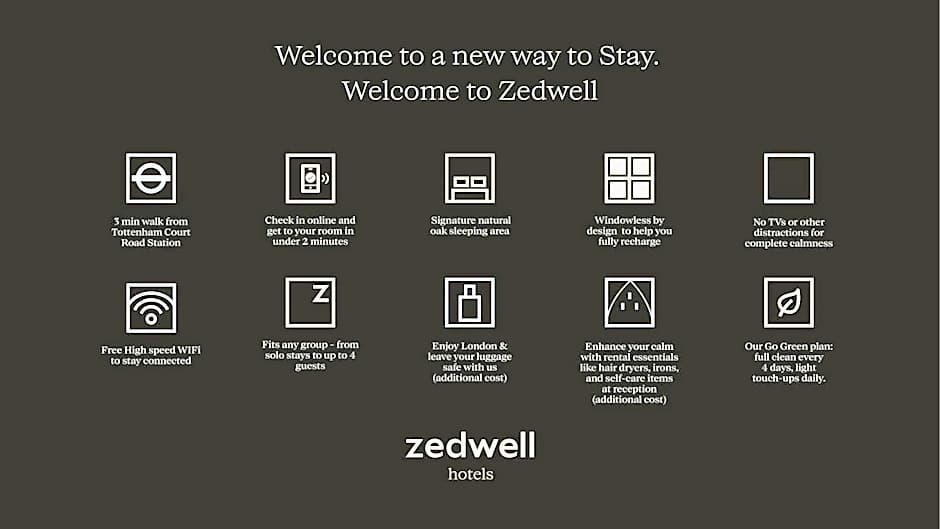 Zedwell Underground Tottenham Court Rd