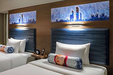 Aloft Room, Guest room, 2 Queen