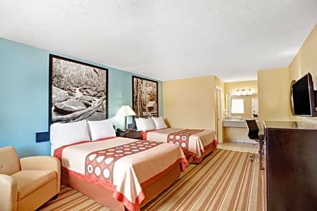 Double Room with Two Double Beds - Non-Smoking