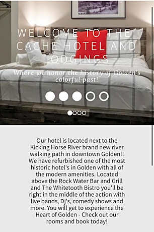 The Cache Hotel and Lodgings