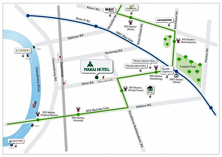 Narai Hotel (SHA Extra Plus)