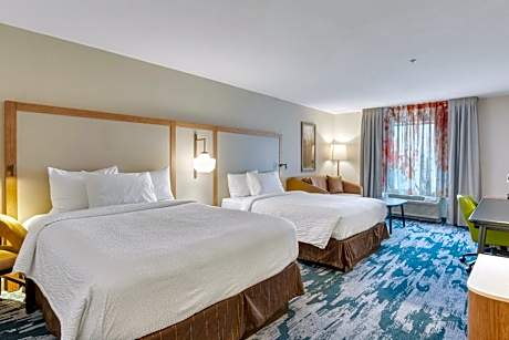 Queen Room with Two Queen Beds and Sofa Bed
