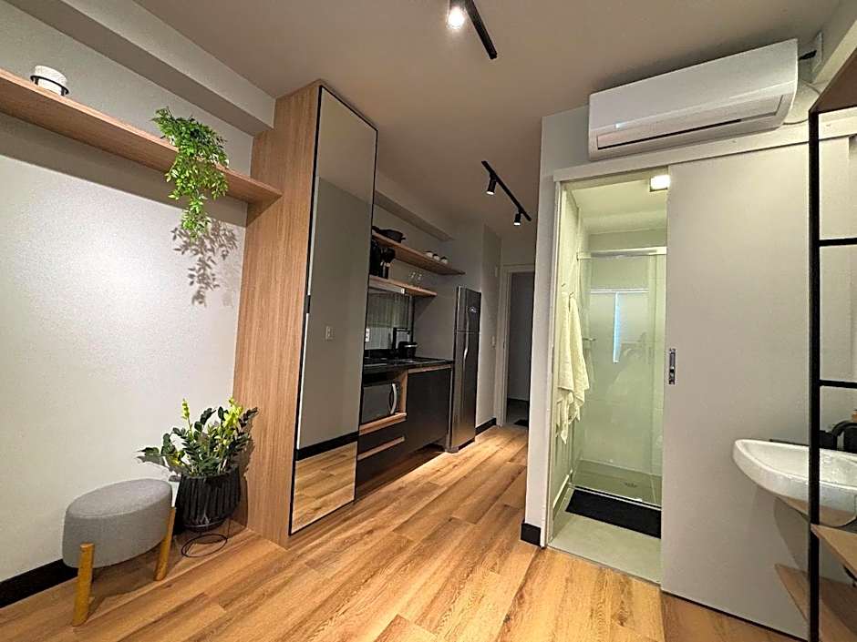 Studio na avenida 9 de julho