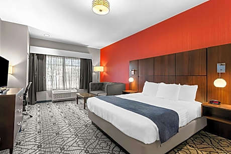 King Room with Roll-In Shower - Disability Access
