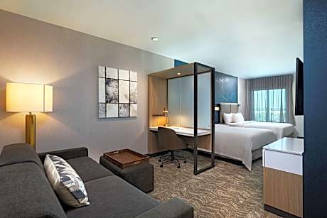 Suite with 2 Queen Trundle Beds