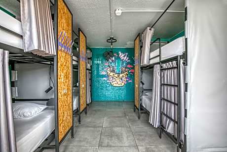 Bed in 6 Bed Dormitory Room