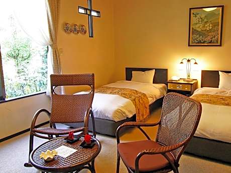 Twin Room B with Toilet - Non-Smoking - Adult Only