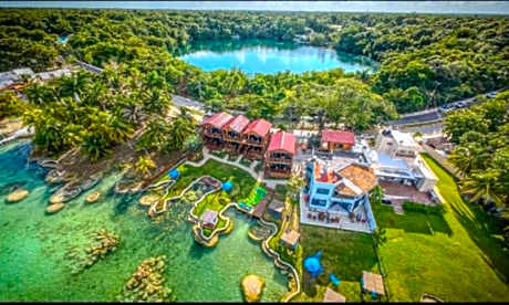 Blue Caribe Bacalar Front Lagoon
