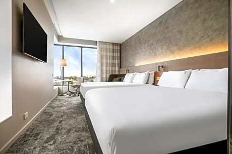 Standard Queen Room with Two Queen Beds - High Floor - Free Breakfast