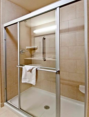 1 King Bed With Walk-In Shower Only Nosmoking