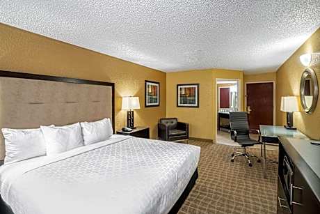 1 King Bed, Mobility/Hearing Accessible Room, Bathtub w/ Grab Bars, Non-Smoking