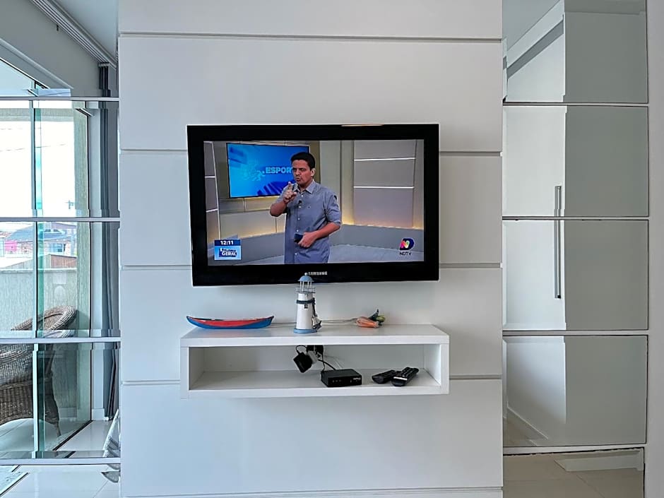 B931 Apto 3 quartos p/ 7 pessoas em Bombinhas SC