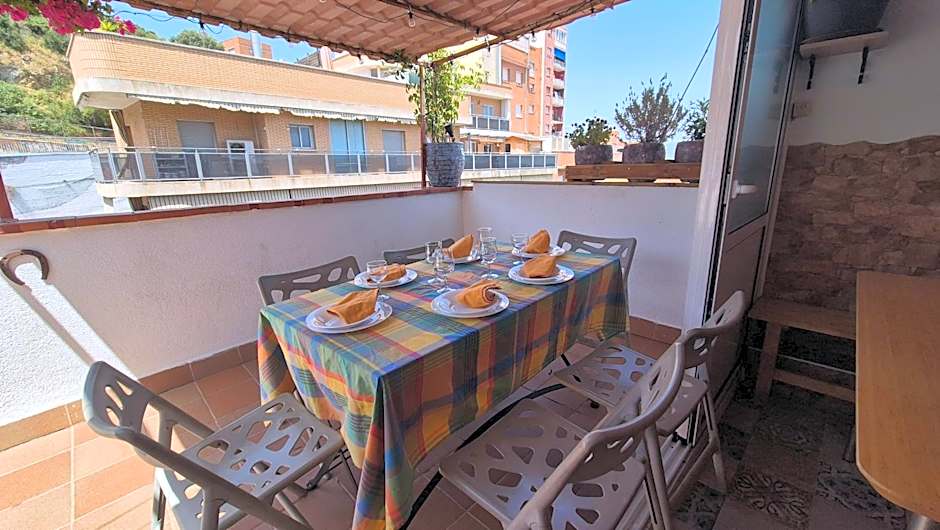 Ático, terraza y Barbacoa