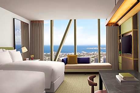 Panoramic, Bay View, 2 Double Bed