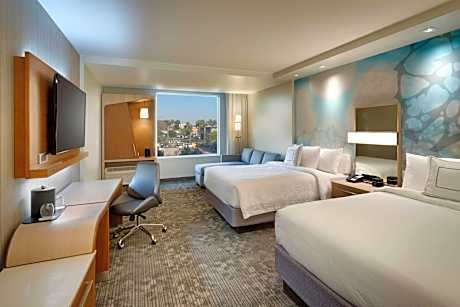 Room, Multiple Beds (2 Queen Beds and 1 Double Sofa Bed)