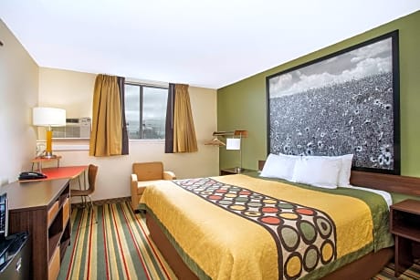 1 King Bed Mobility Accessible Room Non-Smoking