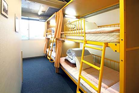Quadruple Room with Bunk Beds and Shared Bathroom
