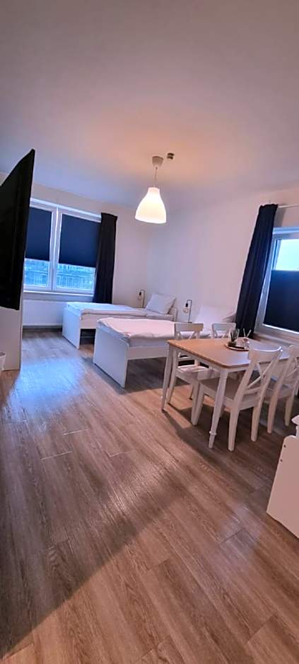 Dreibettzimmer "Blau" in zentraler Lage